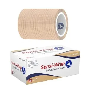 Sensi Wrap, Self-Adherent, 2" x 5 yd Tan, 36/Case
