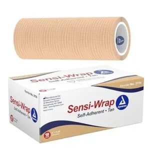 Sensi Wrap, Self-Adherent, 4" x 5 yd Tan, 36/Case