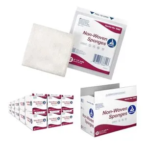 Non-Woven Sponge - Sterile 2's, 2" x 2" 4 Ply, 50/BOX