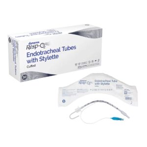 Endotracheal Tubes w/ Stylette - Cuffed, 4.0mm, 10/Cs