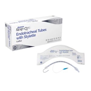 Endotracheal Tubes w/ Stylette - Cuffed, 6.5mm, 10/Cs