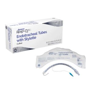 Endotracheal Tubes w/ Stylette - Cuffed, 9.0mm, 10/Cs