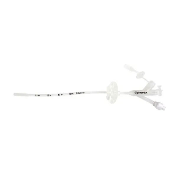 Gastrostomy Tube, 3 port, NON-ENFit, 12 Fr, 5/Box