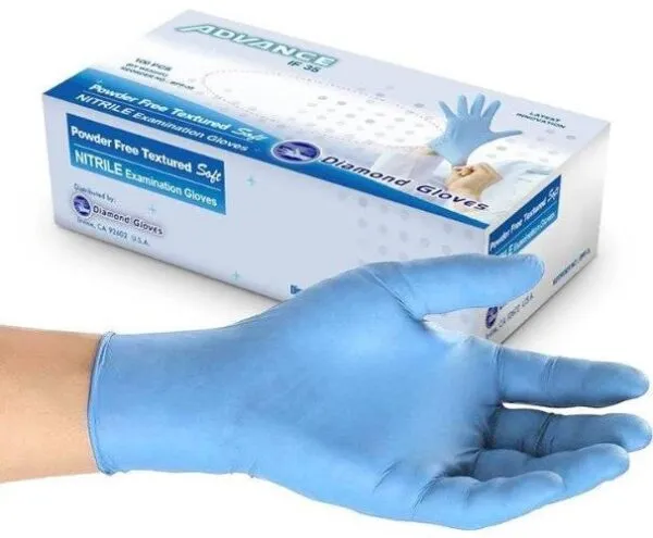 Nitrile Examination Gloves Small, 100/BOX