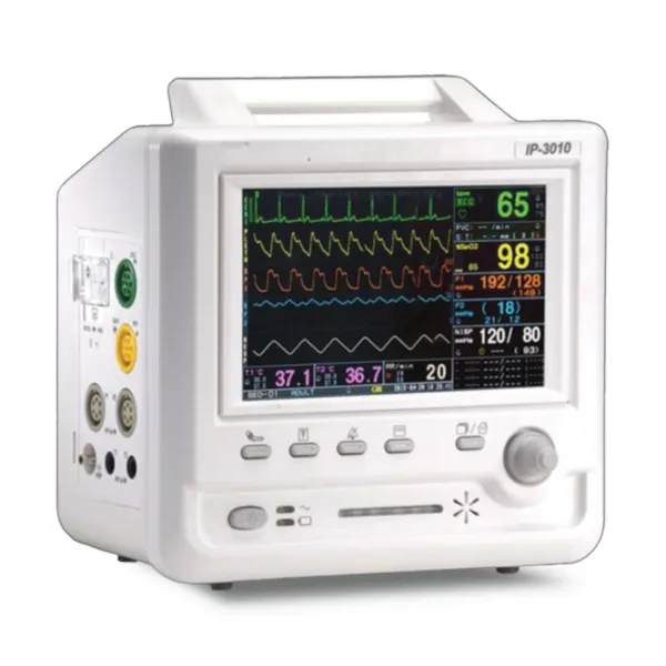 7 inch Vet Monitor  with esophageal ECG Cable with Standard Accessories