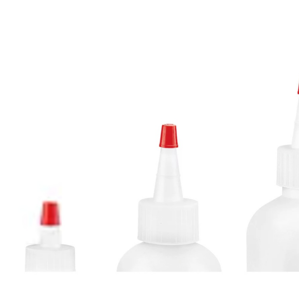 Boston Round with Yorker Red Tip Cap: 1oz, 50 Count