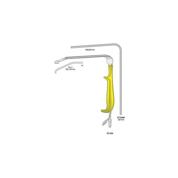 Fibre Optic Replacement for Breast Retractor