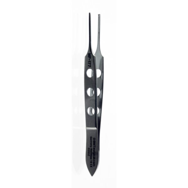 FORCEPS BISHOP-HARMON, 1X2 TEETH, 1,2 MM, 8,5 CM