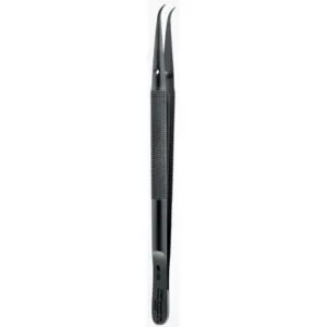 MICRO FORCEPS, CURVED, 6X0,3 MM, 