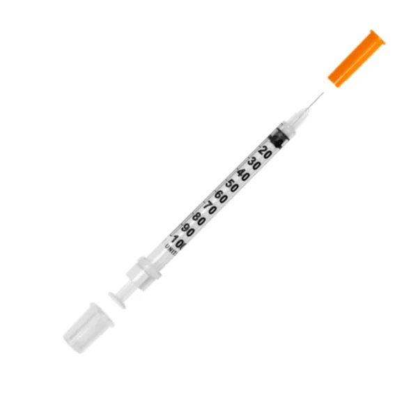 mVet Insulin Syringe: U-40, 1.0cc, 29ga, Each