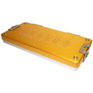 NEW YELLOW CONTAINER COMPLETE, MM 300X140X40