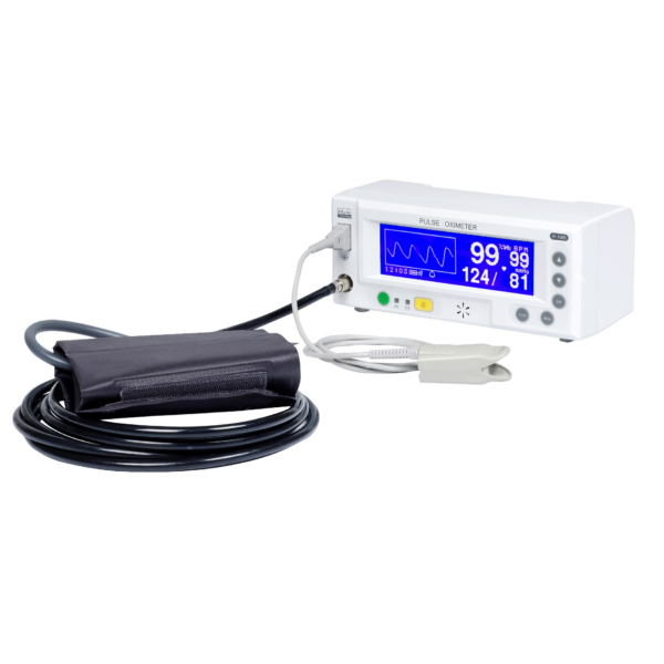 NIBP Vet Monitor  with SpO2  rectal probe with Standard Accessories - Image 2