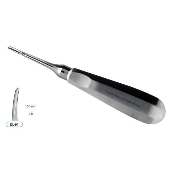 ROOT ELEVATOR BEIN CURVED 2.0MM 150MM
