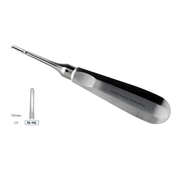 ROOT ELEVATOR LUXATOR STRAIGHT 2.0MM 150MM