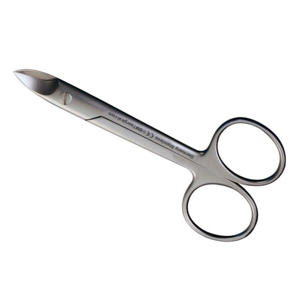 SCISSORS BEEBE SHARP CURVED 110MM