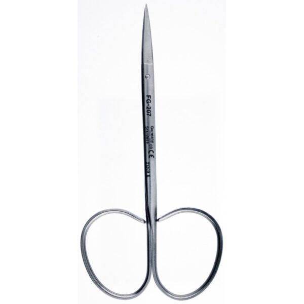 SCISSORS IRIS, STRAIGHT, SHARP, 10,5 CM