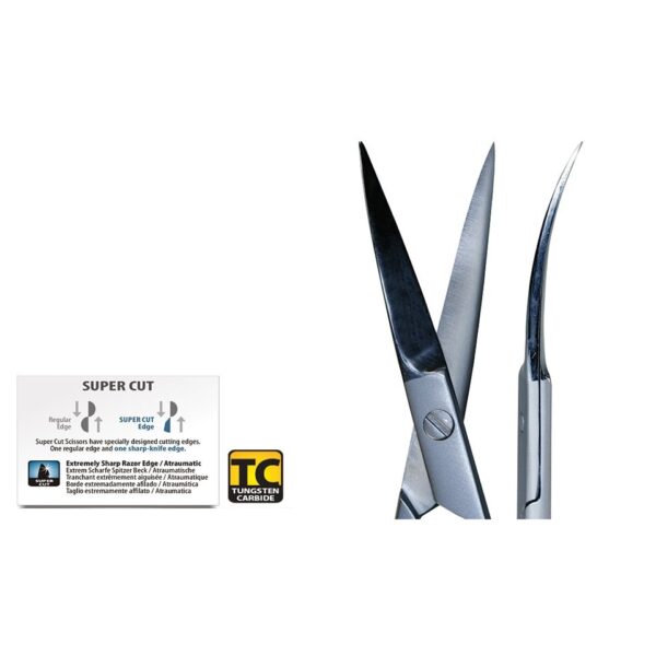 SCISSORS IRIS SUPER CUT CURVED 110MM - Image 2