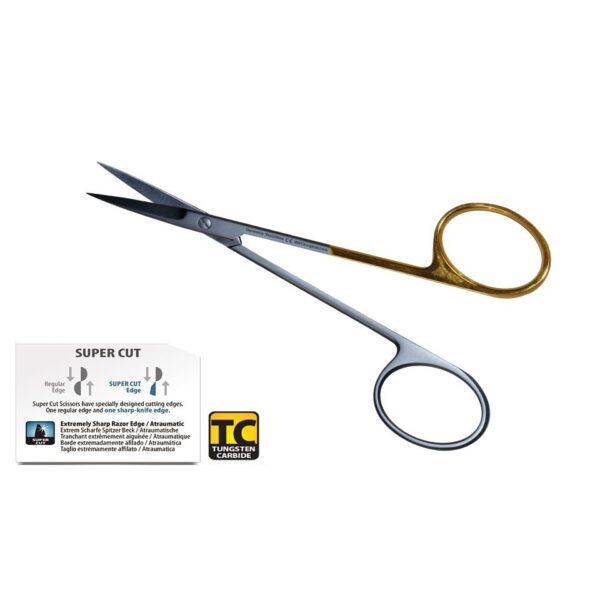 SCISSORS IRIS SUPER CUT CURVED 110MM - Image 3