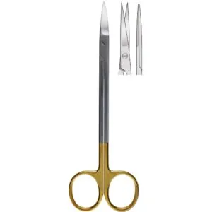 SCISSORS KELLY, STRAIGHT, TC, 16 CM