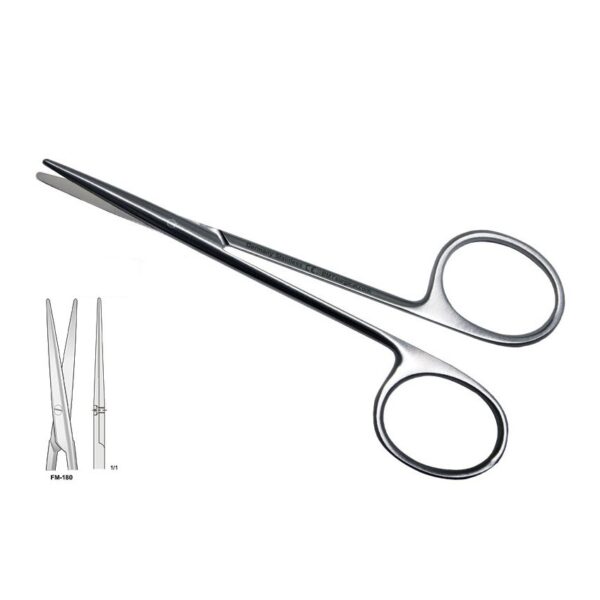 SCISSORS LEXER STRAIGHT FINE 165MM
