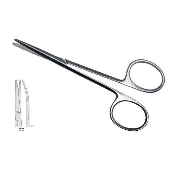 SCISSORS MAYO-STILLE CURVED 210MM
