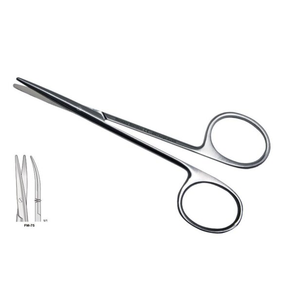 SCISSORS METZENBAUM CURVED 160MM