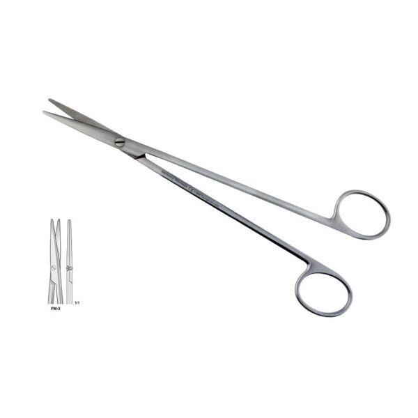 SCISSORS METZENBAUM STRAIGHT 185MM