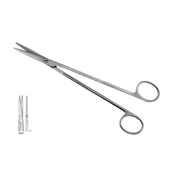 SCISSORS METZENBAUM STRAIGHT FINE 185MM