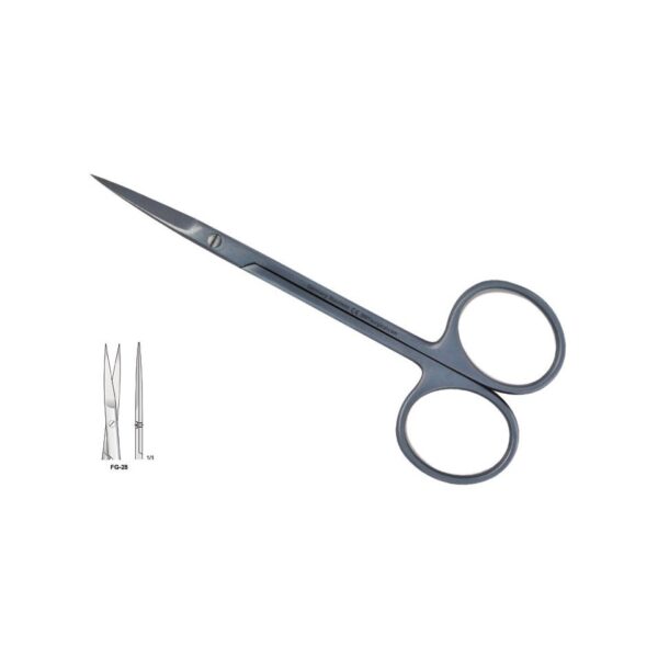 SCISSORS METZENBAUM STRAIGHT SHARP 145MM