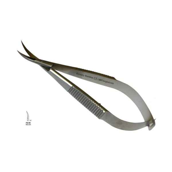 SCISSORS MICRO CURVED SHARP 160MM