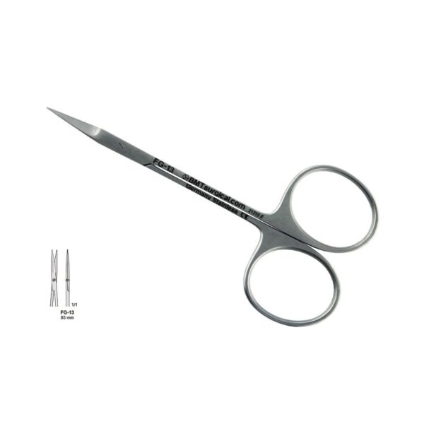 SCISSORS MICRO STRAIGHT 85MM