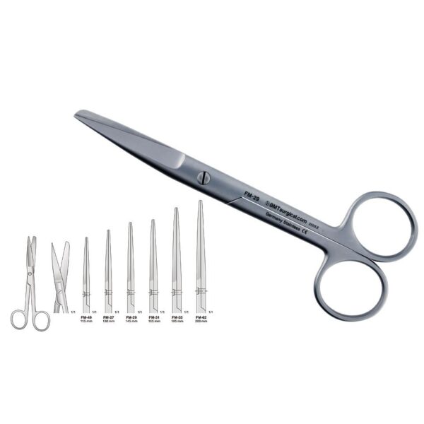 SCISSORS STRAIGHT 165MM