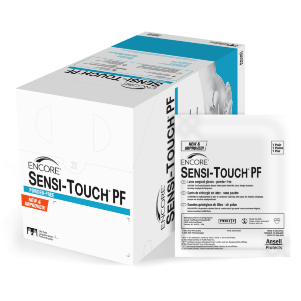 Sensi-Touch Latex Powder Free Sterile Gloves: Size 7, 50 Count