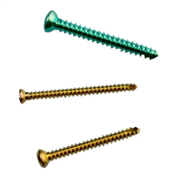 TITANIUM CORTICAL SCREW  ( CRUCIFORM HEAD , SELF TAPPING )